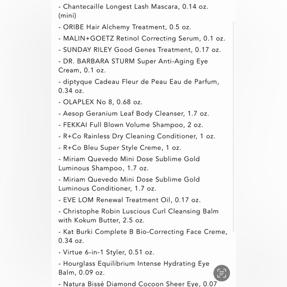 NIB 21 Piece Space NK Set $684 Purple Cosmetics Bag 111Skin Oribe Olaplex Saturn - Picture 2 of 9